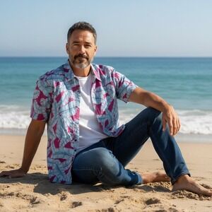 NWT‎ Cooke Street Hawaiian ShortSleeve Button Down Shirt